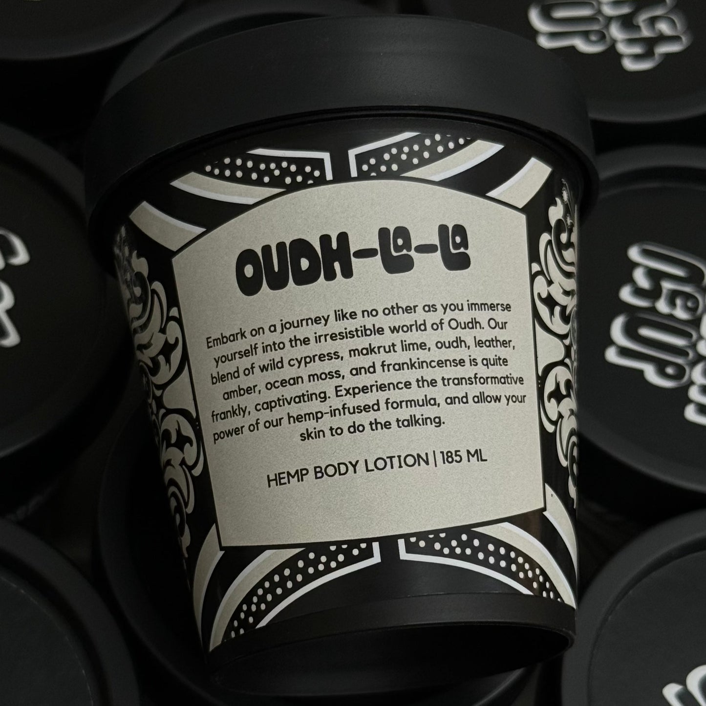 Oudh La-La: Hemp body lotion